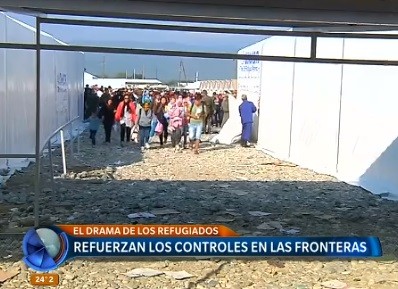 Refugiados: refuerzan los controles en las fronteras (1)
