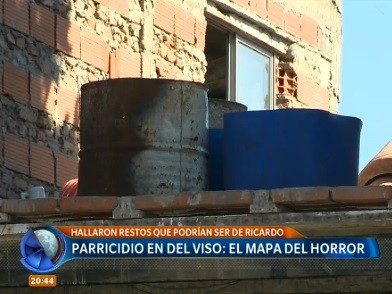 Parricidio en Del Viso: el mapa del horror
