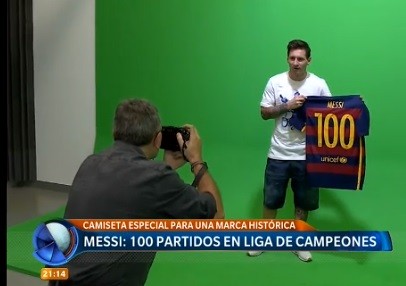 Messi: 100 partidos en la Liga de Campeones