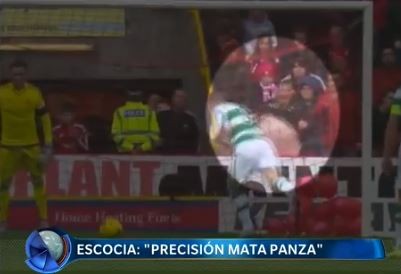 Escocia: "Precisión mata panza"