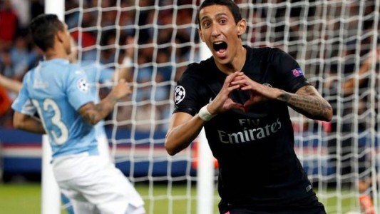 Champions: Di María hizo un gol y fue ovacionado en el debut del PSG