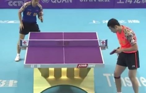 El mejor punto en la historia del ping pong