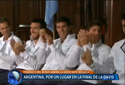 Delbonis y Goffin abren la semifinal de la Davis entre Argentina y Bélgica