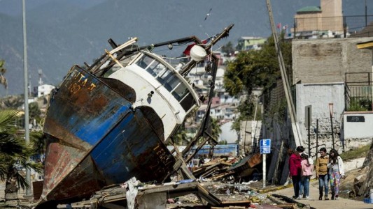Una nueva réplica del terremoto volvió a sacudir el centro-norte de Chile