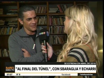 Sbaraglia y Echarri, en "Al final del túnel"