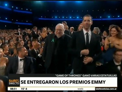 "Game of thrones", la gran ganadora de los premios Emmy