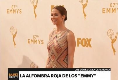 La alfombra roja de los Premios Emmy
