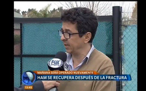 Habló el médico que operó a Ham: "la angustia de las primeras horas fue lo peor"