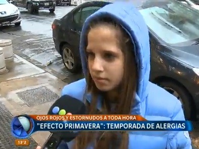 "Efecto primavera": temporada de alergias