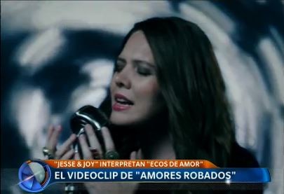 El videoclip de "Amores robados"