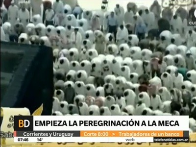 Comienza la peregrinación a La Meca