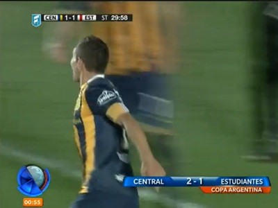Central le dio vuelta el partido a Estudiantes y es semifinalista de la Copa Argentina