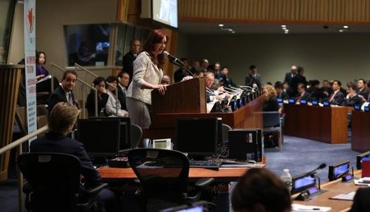 Cristina Kirchner advirtió, ante la ONU, sobre las "críticas sexistas"