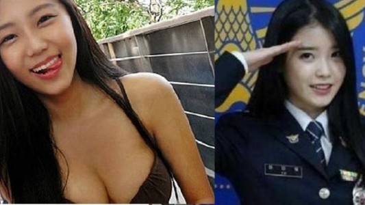 La modelo que dejó la bikini por el uniforme de policía