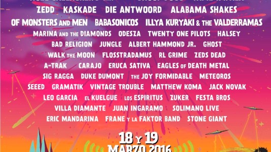 Conocé el line up de Lollapalooza Argentina para su tercera edición
