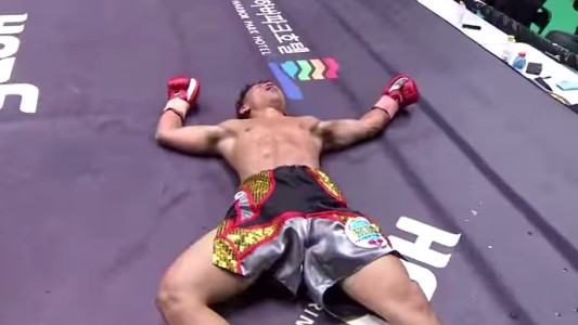 Video: así noqueó a su rival un boxeador de 41 años