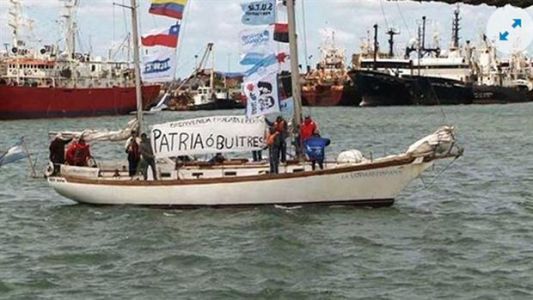 Encontraron en altamar el velero que intentaba llegar sin autorización a las Malvinas