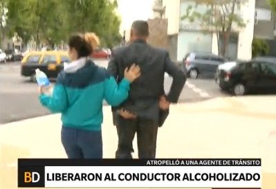Liberaron al abogado que conducía alcoholizado y atropelló a agentes de tránsito