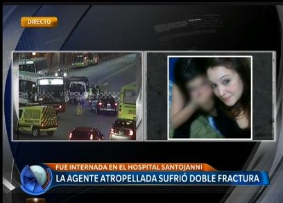 La agente de tránsito atropellada por abogado borracho sufrió una doble fractura