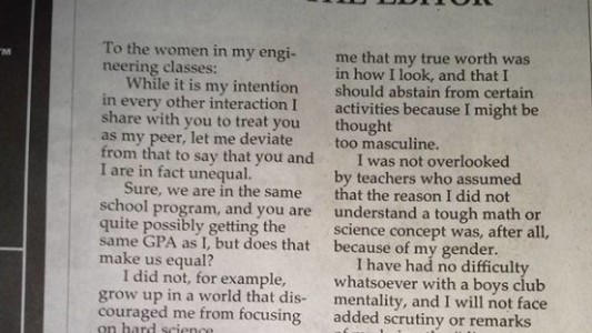 #EsViral: la carta que explica por qué los chicos y las chicas no son iguales