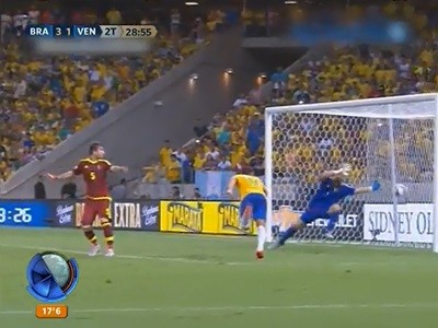 Se recuperó Brasil ante una débil Venezuela: 3 a 1