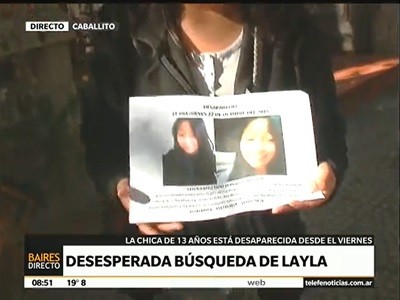 Desesperada búsqueda de Layla