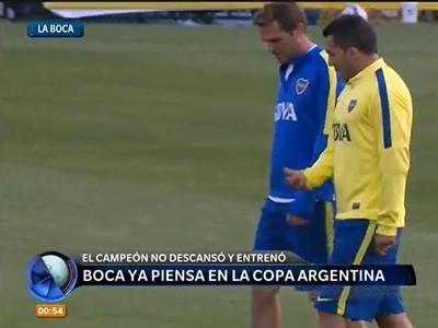 Boca ya piensa en la Copa Argentina