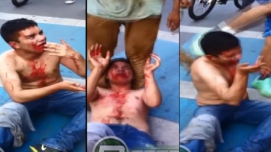 Brutal linchamiento a un presunto ladrón en Chile