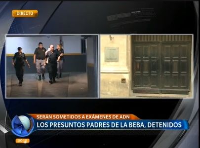Examen de ADN para los presuntos padres de la beba abandonada