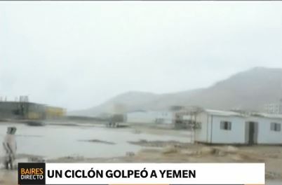 Un ciclón impacta en Yemen, el primero en 70 años