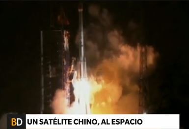 China lanzó un nuevo satélite de comunicación