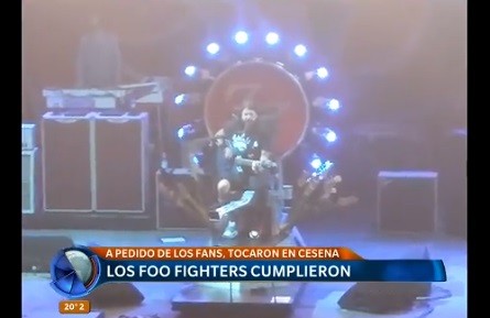 Foo Fighters cumplió con sus fans