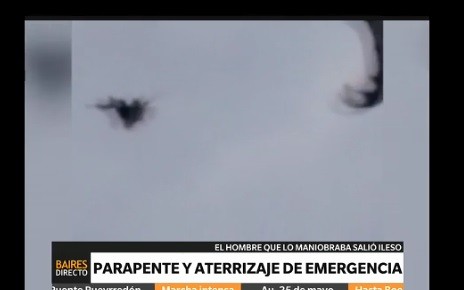 Video: parapente y aterrizaje de emergencia