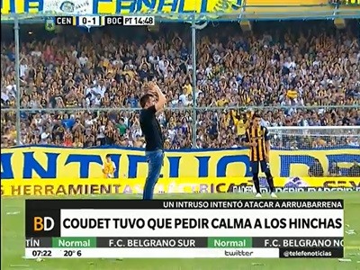 El pedido del Chacho Coudet a los hinchas de Central para poder seguir el partido