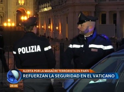Refuerzan la seguridad en el Vaticano