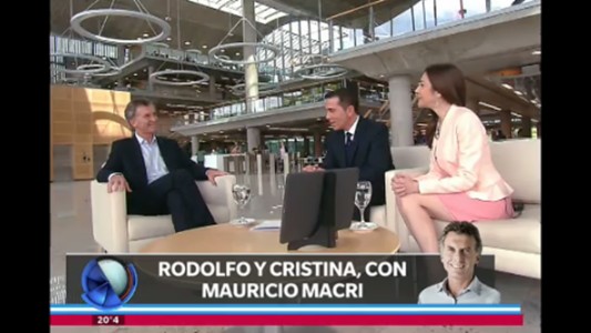 Telefe Noticias, a solas con Mauricio Macri