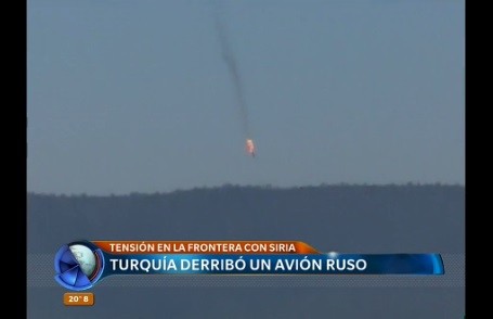 Turquía derriba un avión ruso
