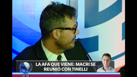 La AFA que viene: Macri se reunió con Tinelli