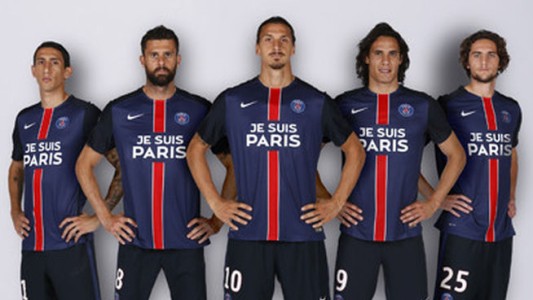 El Paris Saint Germain homenajeará a las víctimas en su camiseta
