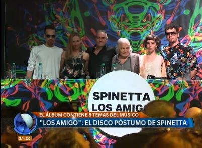 Presentaron el disco póstumo con material inédito de Luis Alberto Spinetta