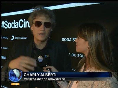 Soda Stereo junto al Cirque du Soleil