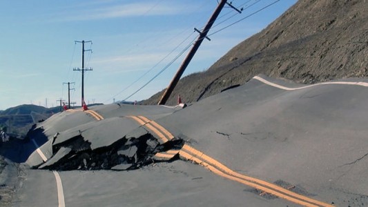 Misterio: una ruta se elevó 4,5 metros y quedó intransitable