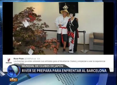 River se prepara para enfrentar al Barcelona en Japón