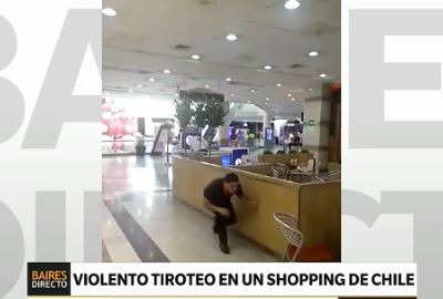 Violento tiroteo en un shopping de Chile