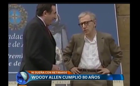Woody Allen cumplió 80 años y no piensa en retirarse
