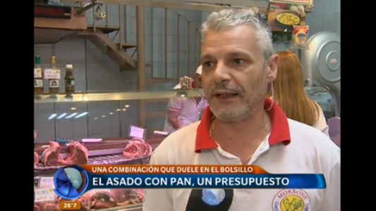El asado con pan, un presupuesto