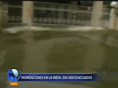 Emergencia por las lluvias en el sur de la India