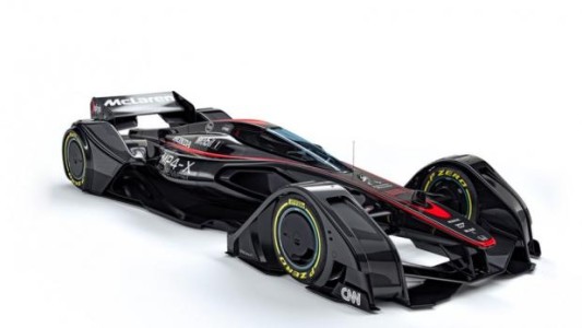McLaren prepara un Fórmula 1 parecido a un "Batimóvil"