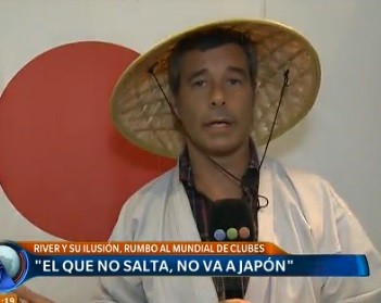 "El que no salta no va a Japón"
