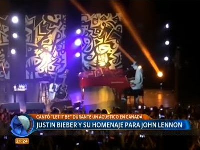 "Let it Be", por Justin Bieber